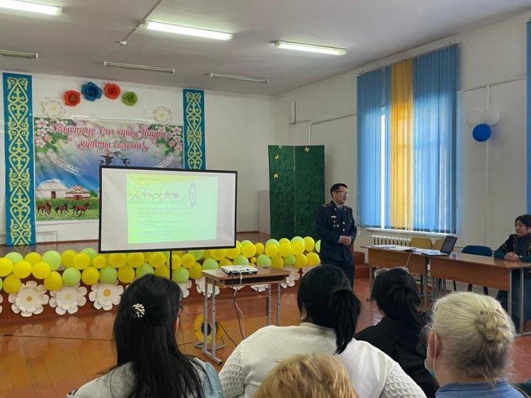 №17 ЖОББМ-де 4-7 сынып оқушыларына түсіндірме жұмысы жүргізілді.
